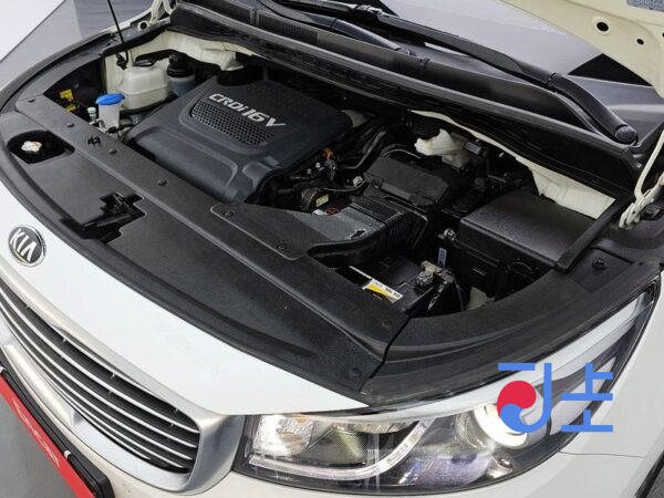 Kia Carnival white - KNAMC81ABGS129832 - Image 7
