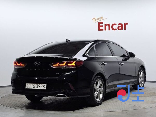 Hyundai Sonata black - KMHE241CBJA467687 - Image 2