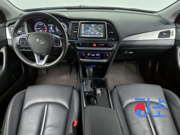 Hyundai Sonata black - KMHE241CBJA467687 - Image 8