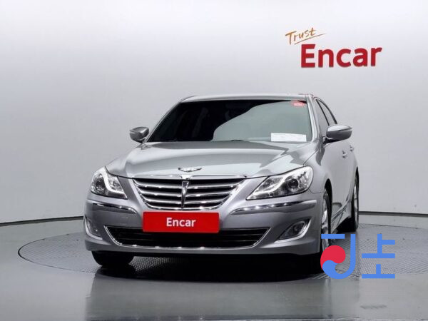 Hyundai Genesis silver - KMHGA41BBCU155032 - Image 3
