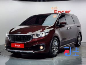 Kia Carnival red - KNAME81ABHS295307