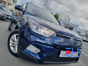 SsangYong Tivoli blue - KPBXH3AR1GP098954