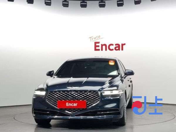 Genesis G90 blue - KMHG241DDMU091431 - Image 3