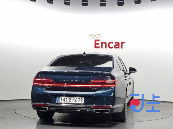 Genesis G90 blue - KMHG241DDMU091431 - Image 4