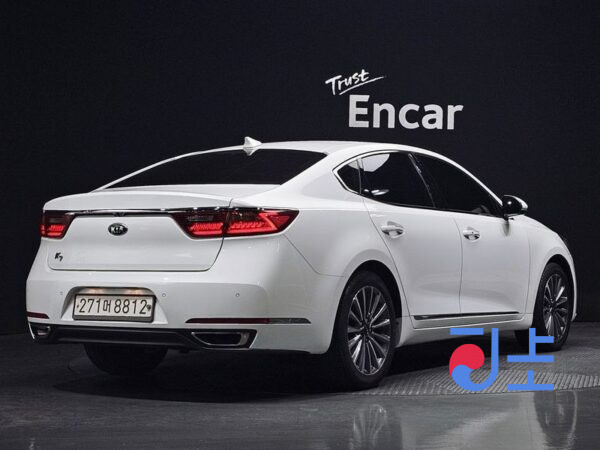Kia K7 white - KNALB415BGA033507 - Image 2