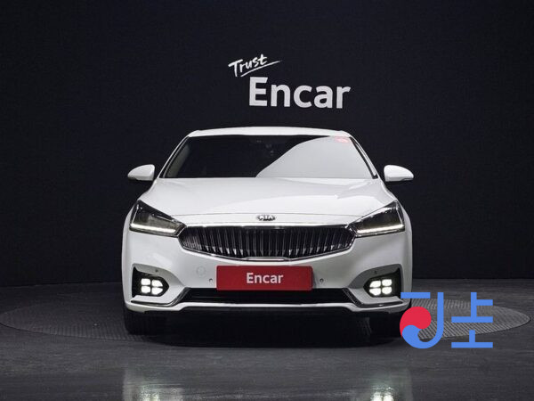 Kia K7 white - KNALB415BGA033507 - Image 3