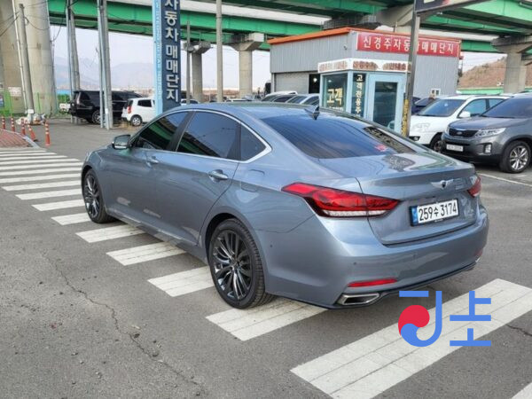 Hyundai Genesis blue - KMHGR41EDEU012671 - Image 2