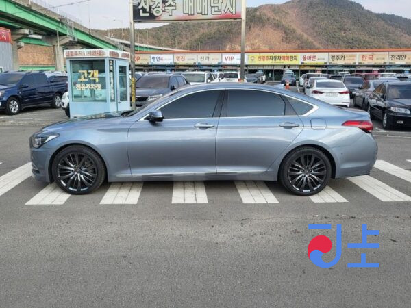 Hyundai Genesis blue - KMHGR41EDEU012671 - Image 17