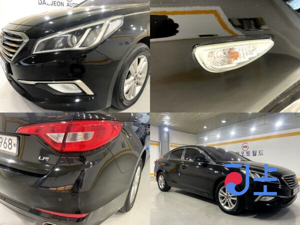 Hyundai Sonata black - KMHE341DBFA009055 - Image 6
