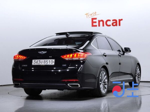 Hyundai Genesis black - KMHGL41DBGU119054 - Image 2