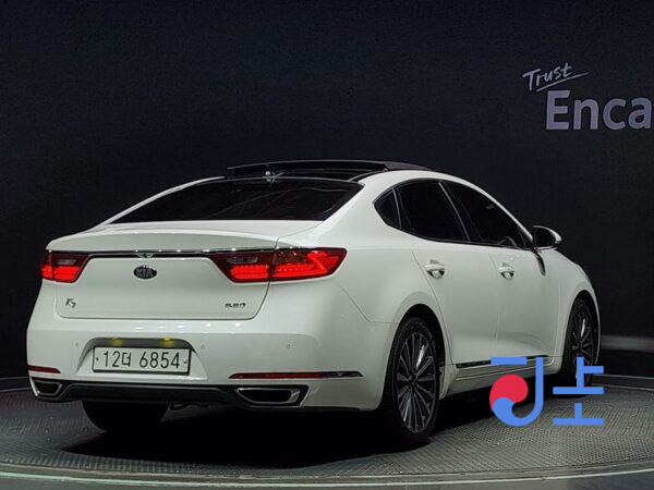 Kia K7 white - KNALB41ABGA026501 - Image 2