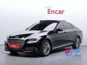 Hyundai Genesis black - KMHGM41DDEU009056