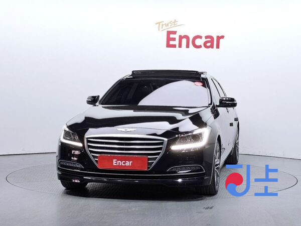 Hyundai Genesis black - KMHGM41DDEU009056 - Image 3
