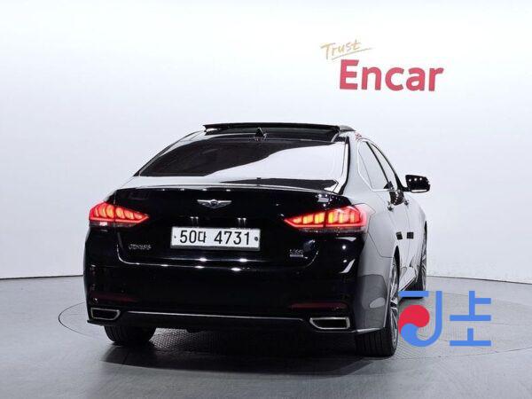 Hyundai Genesis black - KMHGM41DDEU009056 - Image 4