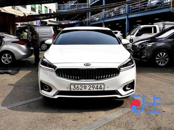 Kia K7 white - KNALC418BHA054471 - Image 2