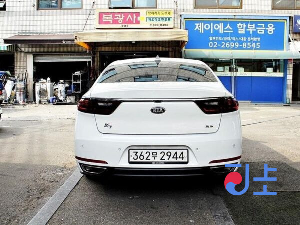 Kia K7 white - KNALC418BHA054471 - Image 3