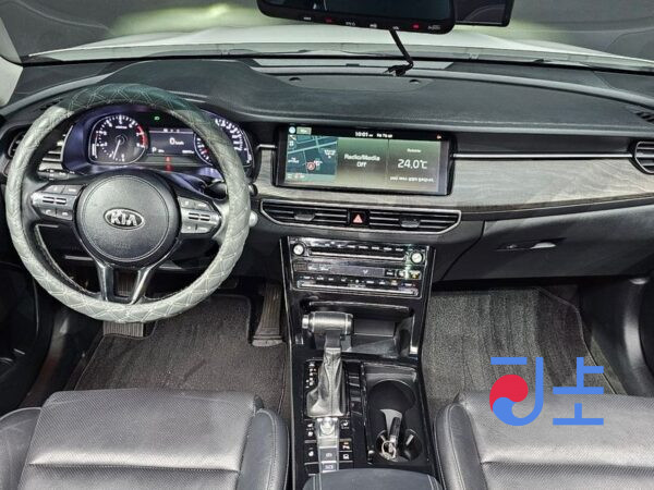 Kia K7 white - KNALB418BLA211680 - Image 7