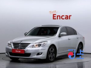 Hyundai Genesis silver - KMHGB41AP9U045455