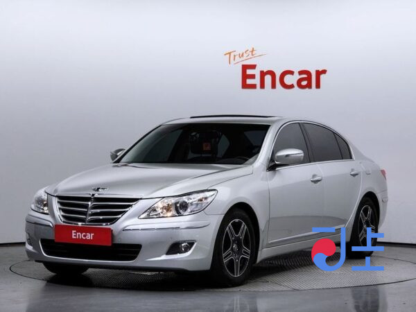 Hyundai Genesis silver - KMHGB41AP9U045455