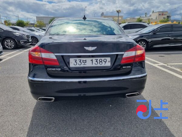Hyundai Genesis black - KMHGA41BBDU224252 - Image 4