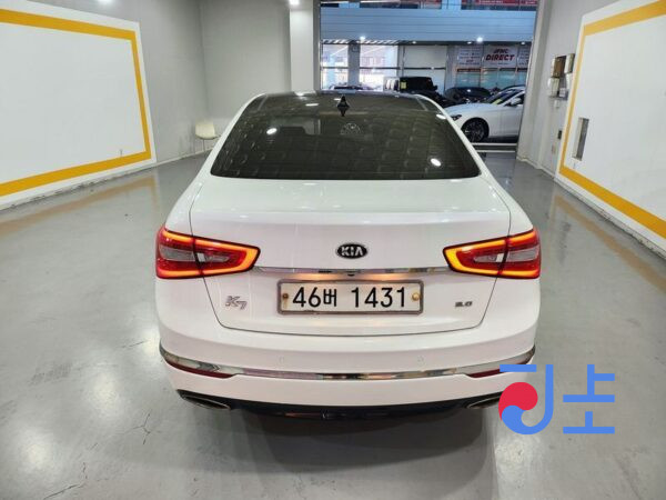 Kia K7 white - KNALM416BFA181384 - Image 5