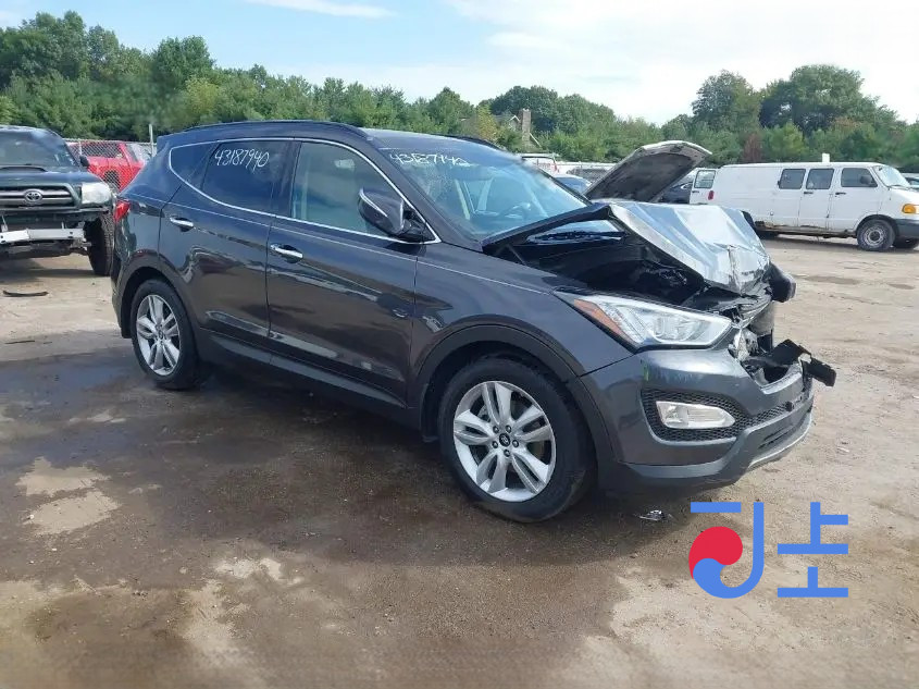 2015 Hyundai SantaFe Gray - KMHSW81XDGU564676 - Image 5