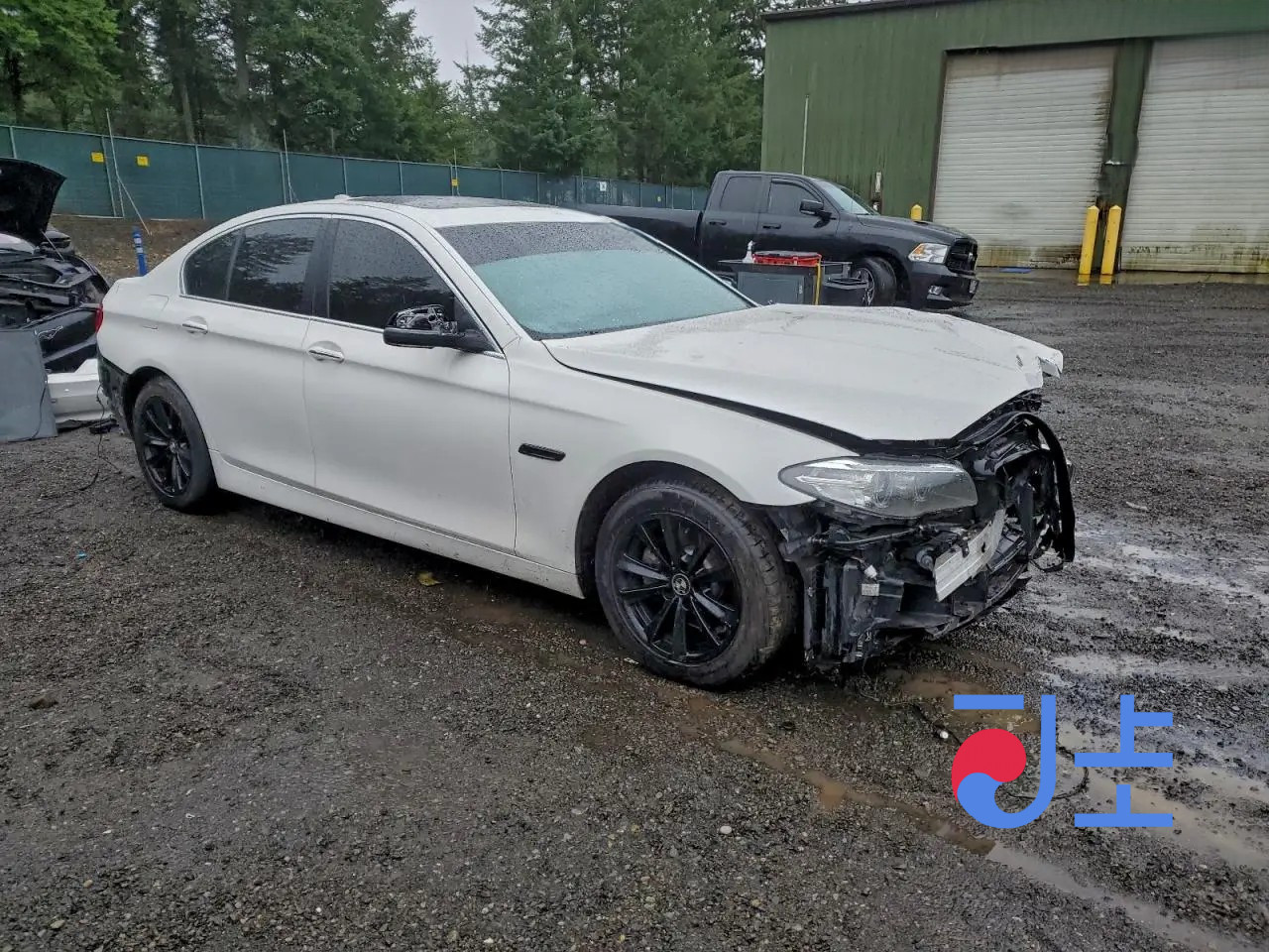 2014 BMW 5-Series 520d White — WBA5C3106ED766969 - Image 5