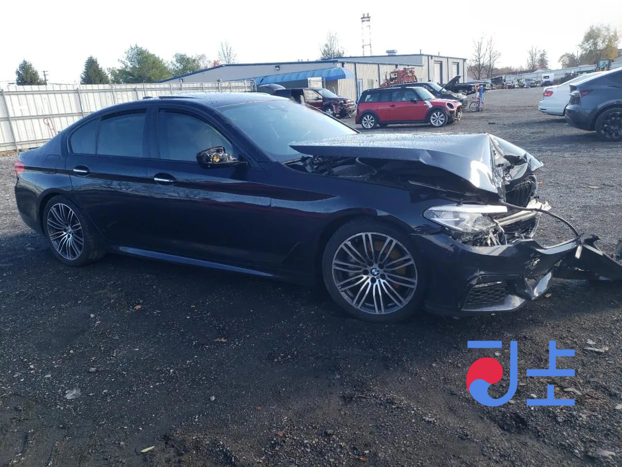 2017 BMW 5-Series 520d Dark Blue — WBAJC3104JG996422 - Image 5