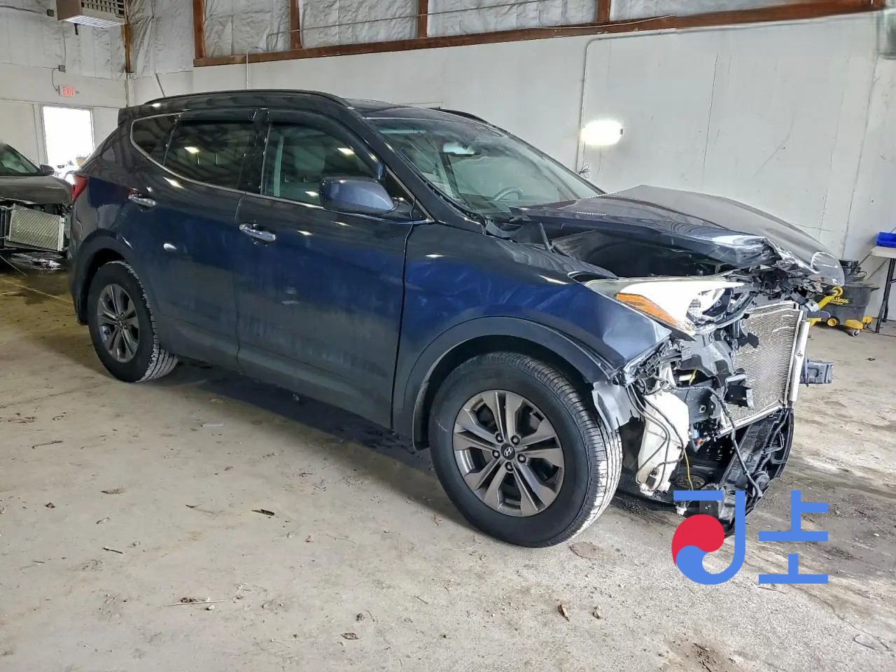 2015 Hyundai SantaFe Gray - KMHSU81UBGU592980 - Image 5