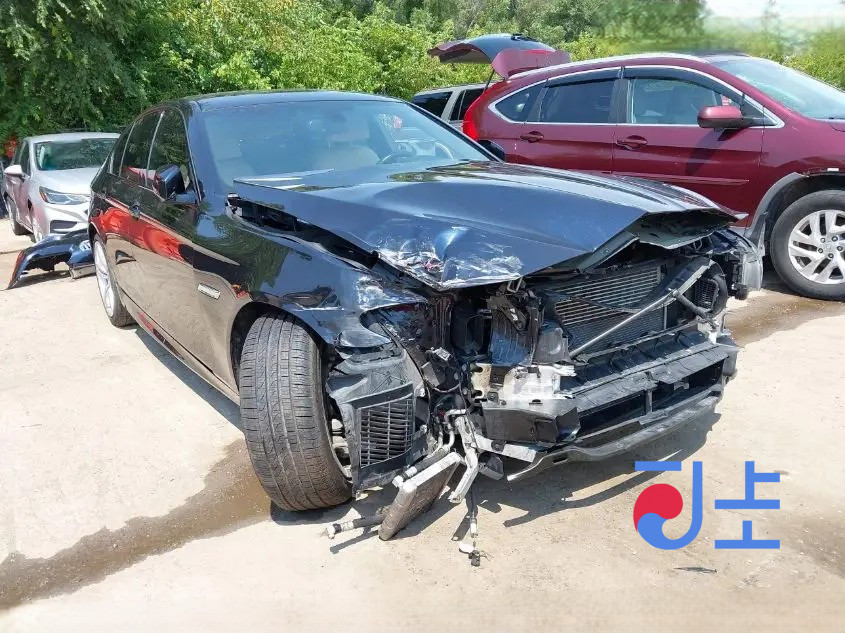 2015 BMW 5-Series 520d xDrive Black — WBA5E7100FG154459 - Image 5