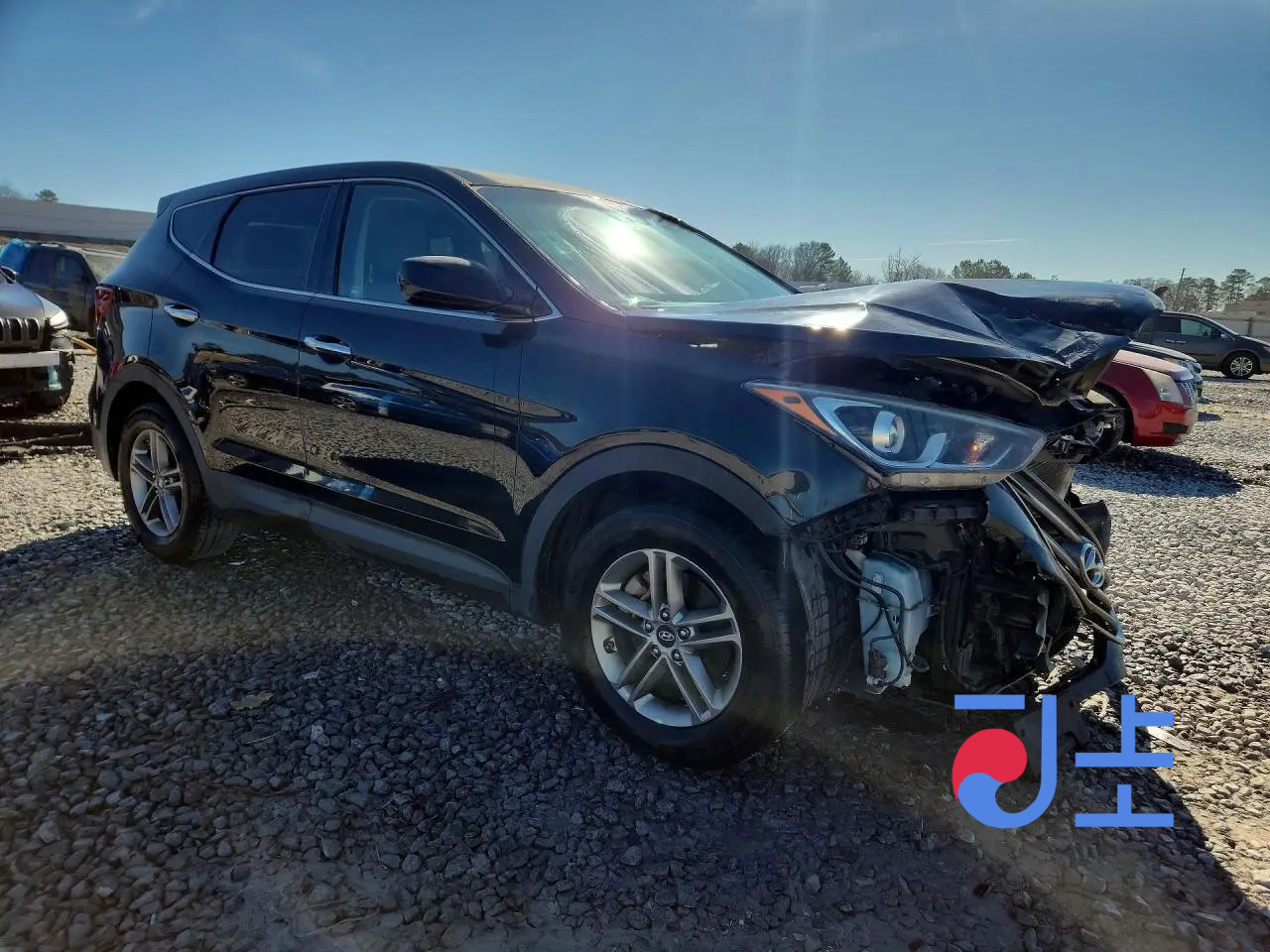 2017 Hyundai SantaFe Black - KMHSW81XDJU822941 - Image 5