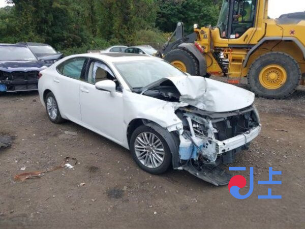 2014 Lexus ES300H White — JTHBW1GG3F2090594 - Image 5