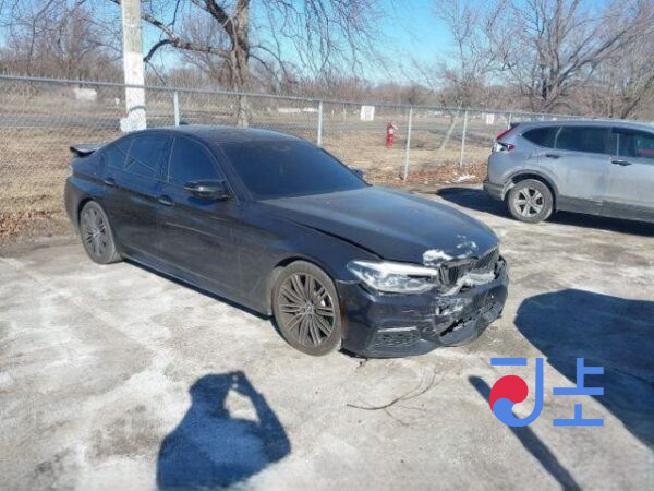 2017 BMW M550d xDrive Dark Blue — WBAJD7105JBM19397 - Image 5