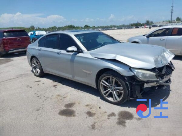 2014 BMW 730d xDrive Silver — WBAYC4101EDZ76706 - Image 5