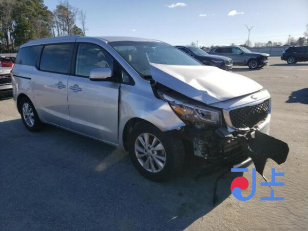 2015 Kia Carnival Silver - KNAME81ABGS094091 - Image 5