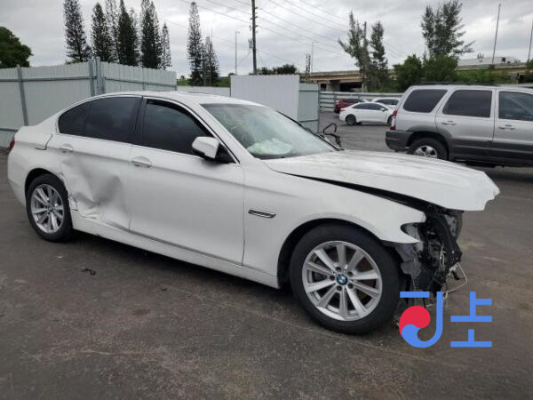 2015 BMW 5-Series 520d xDrive White — WBA5E7109FG152595 - Image 5