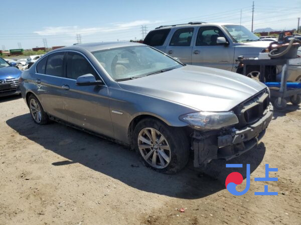 2014 BMW 5-Series 520d xDrive Gray — WBA5E7106FGK09660 - Image 5