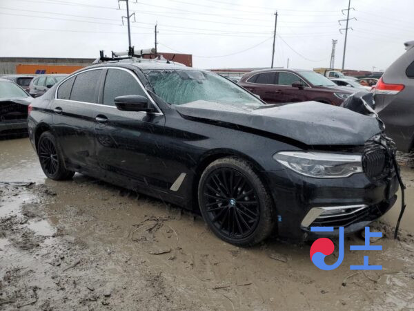 2017 BMW 5-Series 520d xDrive Black — WBAJC5105HWA87698 - Image 5