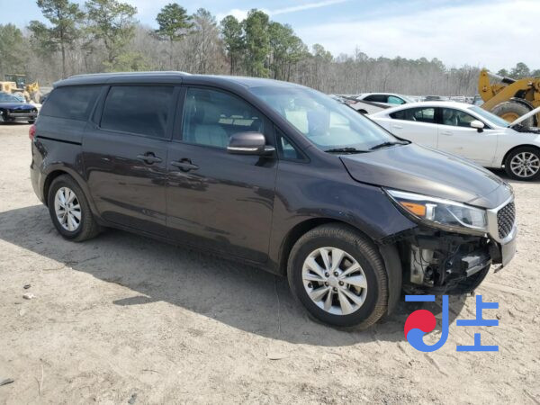 2015 Kia Carnival Gray - KNAMC81ABGS139144 - Image 5