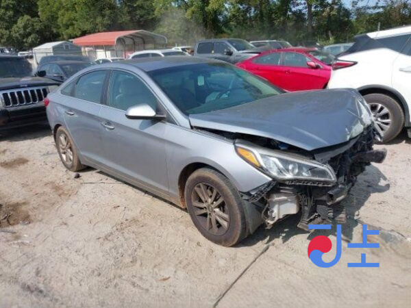 2017 Hyundai Sonata Gray - KMHE241CBJA360420 - Image 5