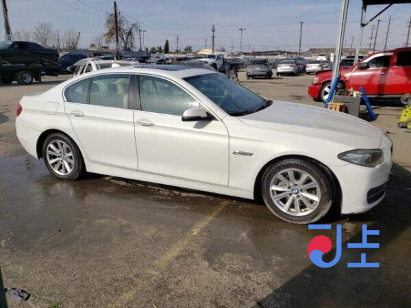 2014 BMW 5-Series 520d White — WBA5E5105FD674307 - Image 5