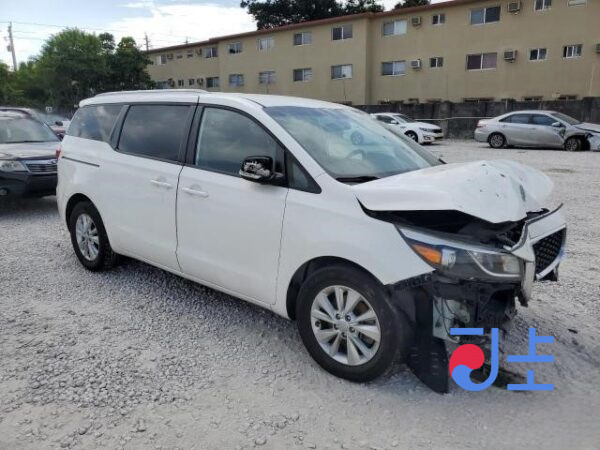2014 Kia Carnival White - KNAMB81ABFS041034 - Image 5