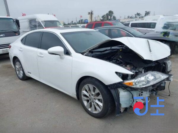 2015 Lexus ES300H White — JTHBW1GG2F2078615 - Image 5
