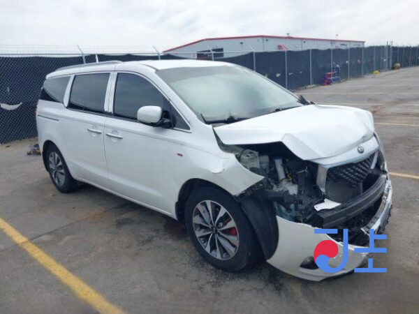 2015 Kia Carnival White - KNAMB81ABFS076288 - Image 5
