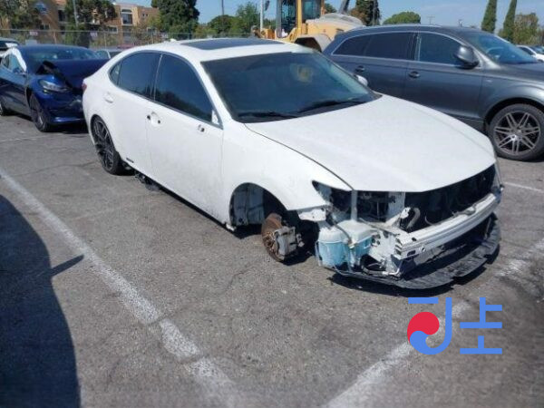 2015 Lexus ES300H White — JTHBW1GGXF2092732 - Image 5