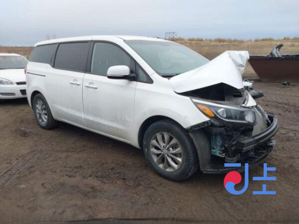 2021 Kia Carnival White - KNANE81BBMS066779 - Image 5