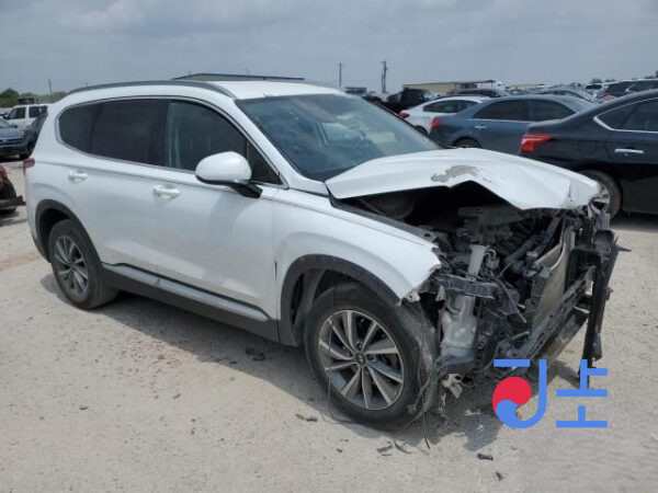 2018 Hyundai Santa Fe White - KMHS381CBKU040434 - Image 5