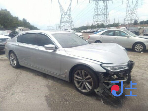 2017 BMW 740Ld xDrive Silver — WBA7G8106HG784899 - Image 5