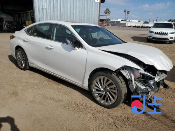 2019 Lexus ES300H White — JTHB21B12K2058194 - Image 5