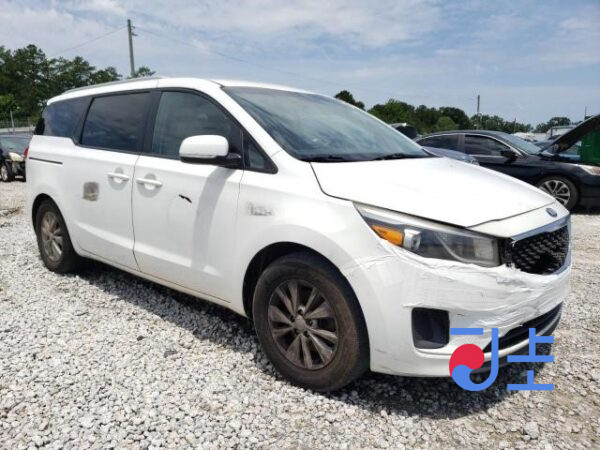 2015 Kia Carnival White - KNAMC81ABGS125697 - Image 5